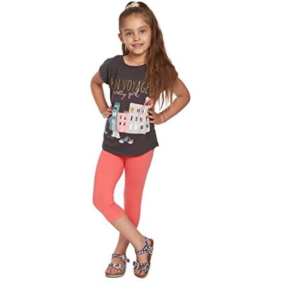SOFTSAIL Meisjes Leggings ¾ lengte effen broek voor kinderen, stretch, katoen, dun, ademend, casual, ultrazacht, 1-13 jaar, school, spelen, dansen, kleuren CH34, Koraal 2-3 ans SOFTSAIL Meisjes Leggings ¾ lengte effen broek voor kinderen, stretch, katoen, dun, ademend, casual, ultrazacht, 1-13 jaar, school, spelen, dansen, kleuren CH34, Koraal 2-3 ans
