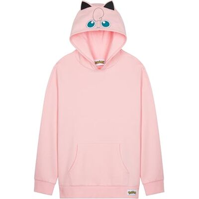 Pokémon Pokemon Sweatshirt met capuchon voor jongens, Pikachu, sweatshirt, kinderen, lang, met kangoeroezak, kleding voor jongens, cadeau voor kinderen, jongeren, Rose Jigglypuff, 9-10 jaar 9-10 jaar Pokémon Pokemon Sweatshirt met capuchon voor jongens, Pikachu, sweatshirt, kinderen, lang, met kangoeroezak, kleding voor jongens, cadeau voor kinderen, jongeren, Rose Jigglypuff, 9-10 jaar 9-10 jaar