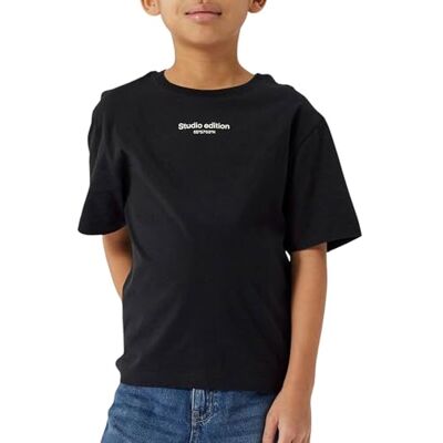 NAME IT Nkmbrody Ss Nreg Top Noos Nkmbrody Ss Nreg Top Noos Jongen (1 stuk), zwart/print: jet stream print 134-140 NAME IT Nkmbrody Ss Nreg Top Noos Nkmbrody Ss Nreg Top Noos Jongen (1 stuk), zwart/print: jet stream print 134-140