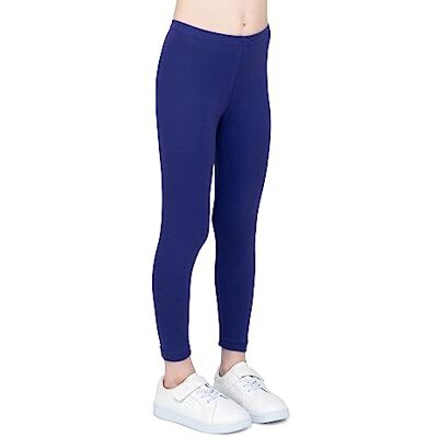 infatti Katoenen legging voor meisjes, zachte en comfortabele broek voor kinderen, casual training, elegante stijl, basic kleding Zoe, Paars. 116 infatti Katoenen legging voor meisjes, zachte en comfortabele broek voor kinderen, casual training, elegante stijl, basic kleding Zoe, Paars. 116