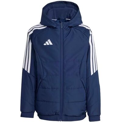 Adidas Mixte enfant Tiro 26 Winter Kids Coat, team navy blue 2/white, 5-6 Years Adidas Mixte enfant Tiro 26 Winter Kids Coat, team navy blue 2/white, 5-6 Years