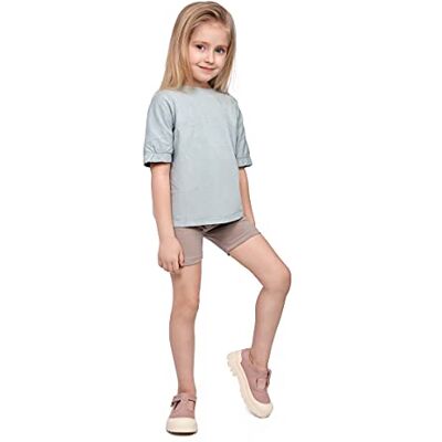 SOFTSAIL Meisjeslegging voor kinderen, 1/2 knielengte, ademende fietsshorts, dans, schoolbroek, Beige 2-3 ans SOFTSAIL Meisjeslegging voor kinderen, 1/2 knielengte, ademende fietsshorts, dans, schoolbroek, Beige 2-3 ans