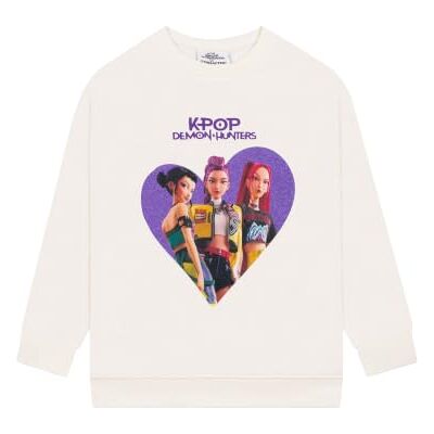 KPop Demon Hunters Trui voor kinderen, Mira, Rumi & Zoey, KPop Hearts Huntrix trui voor meisjes 10-11 ans KPop Demon Hunters Trui voor kinderen, Mira, Rumi & Zoey, KPop Hearts Huntrix trui voor meisjes 10-11 ans