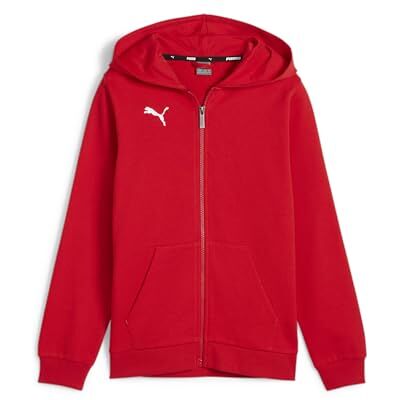 Puma Teamgoal Casual jas met capuchon Jr zweet jongens Puma Teamgoal Casual jas met capuchon Jr zweet jongens