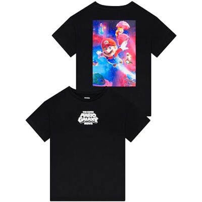 Super Mario T-shirt voor jongens, Mario Galaxy Movie, jongenskleding voor kinderen 5-6 jaar Super Mario T-shirt voor jongens, Mario Galaxy Movie, jongenskleding voor kinderen 5-6 jaar