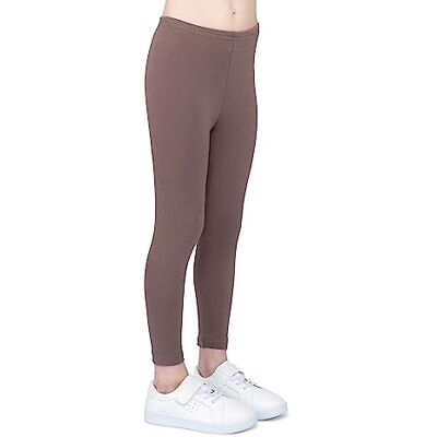 infatti Katoenen legging voor meisjes, zachte comfortabele broek voor kinderen, casual training, elegante stijl, Zoe basic kleding, Beige 146 infatti Katoenen legging voor meisjes, zachte comfortabele broek voor kinderen, casual training, elegante stijl, Zoe basic kleding, Beige 146