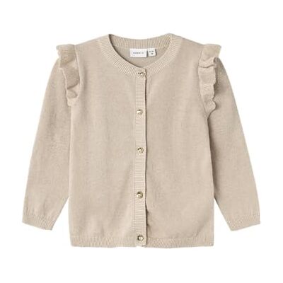 NAME IT Nmfabinne Ls Knit Card Noos Cardigan voor meisjes, Peyote/Detail: toon in Tone Lurex, 4-6 jaar 4-6 ans NAME IT Nmfabinne Ls Knit Card Noos Cardigan voor meisjes, Peyote/Detail: toon in Tone Lurex, 4-6 jaar 4-6 ans
