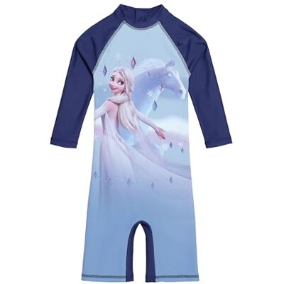 United Frozen ELSA eendelig badpak voor meisjes, uv-bescherming 50, blauw, Blauw 98-104 United Frozen ELSA eendelig badpak voor meisjes, uv-bescherming 50, blauw, Blauw 98-104