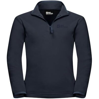 Jack Wolfskin Taunus Unisex kindertrui halve rits K Jack Wolfskin Taunus Unisex kindertrui halve rits K