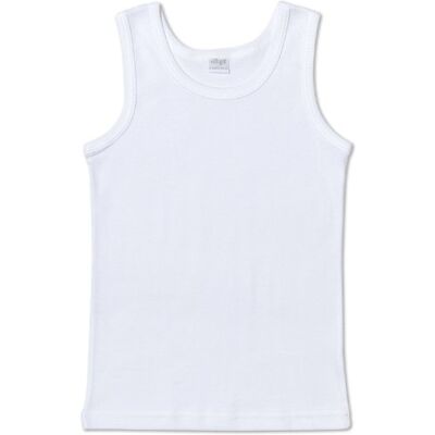 Ellepi AI384NR Schoudertanktop, groot, katoen, wit, 3 jaar Ellepi AI384NR Schoudertanktop, groot, katoen, wit, 3 jaar
