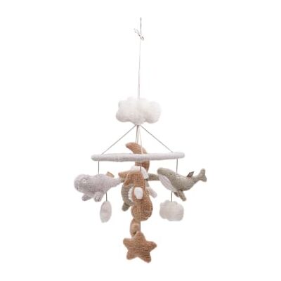 Jollein Mobile Deepsea Met onderwaterdieren Voor meisjes en jongens Voor babybed en kinderbed Jollein Mobile Deepsea Met onderwaterdieren Voor meisjes en jongens Voor babybed en kinderbed