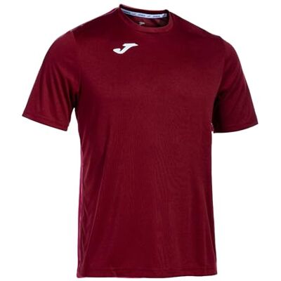 Joma Combi T-shirt met korte mouwen voor heren (1 stuk), Bordeaux, XS XS Joma Combi T-shirt met korte mouwen voor heren (1 stuk), Bordeaux, XS XS
