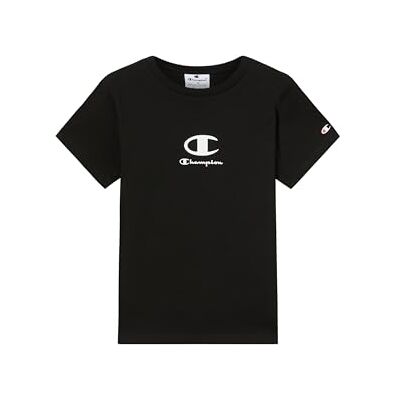 Champion Legacy Boys T-shirt voor jongens (1 stuk), zwart., M M Champion Legacy Boys T-shirt voor jongens (1 stuk), zwart., M M