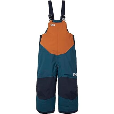 Helly Hansen K Rider 2 Ins Bib 10 uniseks kinderen wit en crème Helly Hansen K Rider 2 Ins Bib 10 uniseks kinderen wit en crème