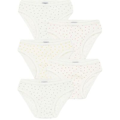 Petit Bateau 5 slipjes Varian10A 10 ans Petit Bateau 5 slipjes Varian10A 10 ans