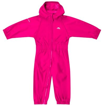 Trespass UCSURAF10001 Regenpak, uniseks, kinderen, roze, 2-3 jaar Trespass UCSURAF10001 Regenpak, uniseks, kinderen, roze, 2-3 jaar