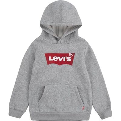Levis Lvb Batwing Screenprint Hoodie, Grey Heather, 4 jaar 4 jaar Levis Lvb Batwing Screenprint Hoodie, Grey Heather, 4 jaar 4 jaar