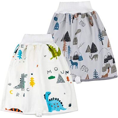 FLYISH DIRECT Set van 2 baby trainingsbroekjes Hoge taille Slaperig katoen Urinevulling Tractie Trainingsbroek Ondergoed Trainingsbroek 1-4 jaar FLYISH DIRECT Set van 2 baby trainingsbroekjes Hoge taille Slaperig katoen Urinevulling Tractie Trainingsbroek Ondergoed Trainingsbroek 1-4 jaar