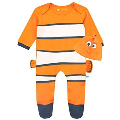 Disney Slaap goed en muts samen Finding Nemo Baby Jongen, Oranje, 3-6 maanden Disney Slaap goed en muts samen Finding Nemo Baby Jongen, Oranje, 3-6 maanden