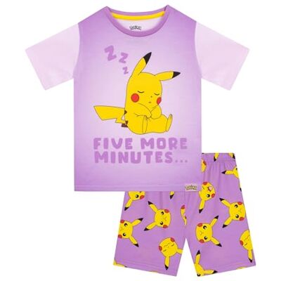 Pokémon Pyjama Pikachu Pyjama voor meisjes Meisjes Pyjama, Korte mouw 12-13 ans Pokémon Pyjama Pikachu Pyjama voor meisjes Meisjes Pyjama, Korte mouw 12-13 ans