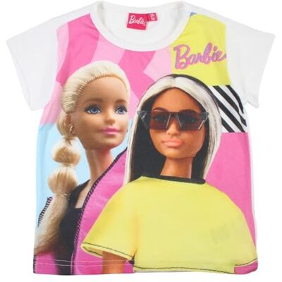 Disney Barbie T-shirt voor kinderen, uniseks, 1 stuk Disney Barbie T-shirt voor kinderen, uniseks, 1 stuk