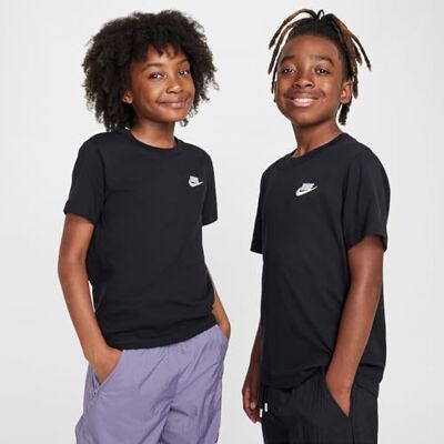 Nike K NSW Tee EMB Futura Lbr Shirt Mixte Enfant Nike K NSW Tee EMB Futura Lbr Shirt Mixte Enfant