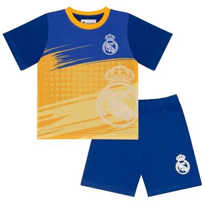 Real Madrid CF Korte pyjama set voetbal, Blauw, 7-8 jaar 7-8 jaar Real Madrid CF Korte pyjama set voetbal, Blauw, 7-8 jaar 7-8 jaar