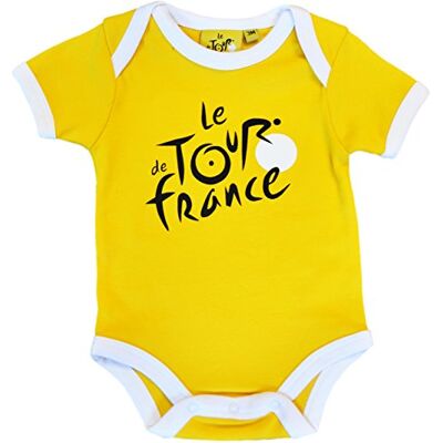 Tour de France Le Babybody voor fietsen, officiële collectie, maat voor baby's, jongens, 12 maanden Tour de France Le Babybody voor fietsen, officiële collectie, maat voor baby's, jongens, 12 maanden