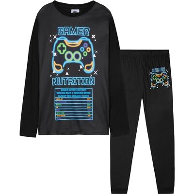 CityComfort Pyjama voor dames, winter, katoen, pyjamasets, dames, knoopsluiting, voorkant, loungewear, dames, nachtkleding, dames, S-XL, Multi Gaming, 7-8 jaar 7-8 jaar CityComfort Pyjama voor dames, winter, katoen, pyjamasets, dames, knoopsluiting, voorkant, loungewear, dames, nachtkleding, dames, S-XL, Multi Gaming, 7-8 jaar 7-8 jaar