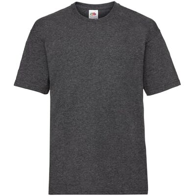 Fruit of the Loom Kids Valueweight T T-shirt voor jongens, 100% katoen, ronde hals, duurzaam T-shirt voor kinderen, voor school, vrije tijd en teams 140 Fruit of the Loom Kids Valueweight T T-shirt voor jongens, 100% katoen, ronde hals, duurzaam T-shirt voor kinderen, voor school, vrije tijd en teams 140
