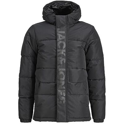 Jack & Jones Jcospeed Puffer Sn Jnr Jacket Jongens (1 stuk), zwart. 164 Jack & Jones Jcospeed Puffer Sn Jnr Jacket Jongens (1 stuk), zwart. 164
