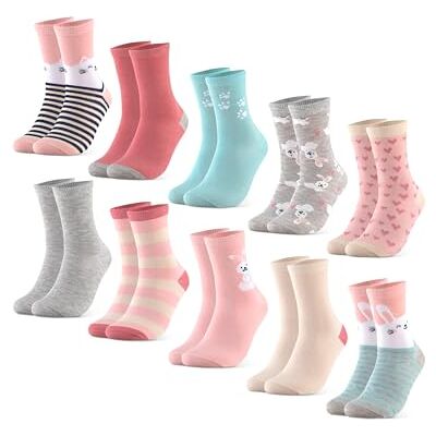 Occulto Schoenen voor kinderen en jongens (8 paar) van katoen, schoenen voor kinderen, jongens en krabdraden, harten, voetbalmotief 35-38 Occulto Schoenen voor kinderen en jongens (8 paar) van katoen, schoenen voor kinderen, jongens en krabdraden, harten, voetbalmotief 35-38