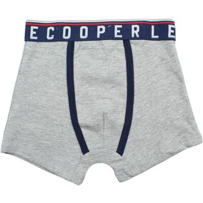 Lee Cooper , Boxer, kinderen, jongens, meisjes (6 tot 16 jaar), slip, shorts, ondergoed, kinderondergoed, zacht, warm, ademend, model GLC038 KIDS S1-8A, grijs Lee Cooper , Boxer, kinderen, jongens, meisjes (6 tot 16 jaar), slip, shorts, ondergoed, kinderondergoed, zacht, warm, ademend, model GLC038 KIDS S1-8A, grijs