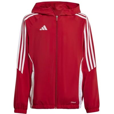 Adidas Tiro24 Windbreaker Kids Jas voor kinderen, uniseks Adidas Tiro24 Windbreaker Kids Jas voor kinderen, uniseks
