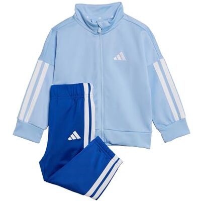 Adidas Uniseks baby Essentials Climacool trainingspak, Glow Blue/White, 6-9 maanden Adidas Uniseks baby Essentials Climacool trainingspak, Glow Blue/White, 6-9 maanden