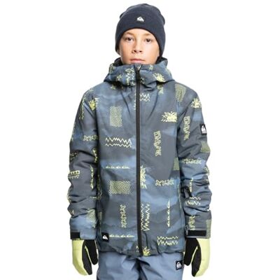 Quiksilver Mission Printed Youth Jk Sneeuwjas voor jongens Quiksilver Mission Printed Youth Jk Sneeuwjas voor jongens