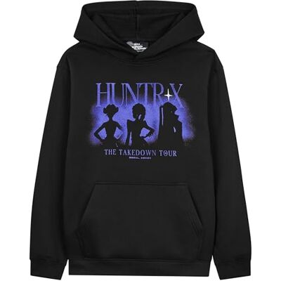 KPop Demon Hunters Hoodie voor meisjes, hoodies, tieners, comfortabel, winter, Kawaii loungewear, schattige Kpop-outfit, warm cadeau voor tieners, meisjes, zwart/paars, Huntrix, 13-14 jaar 13-14 jaar KPop Demon Hunters Hoodie voor meisjes, hoodies, tieners, comfortabel, winter, Kawaii loungewear, schattige Kpop-outfit, warm cadeau voor tieners, meisjes, zwart/paars, Huntrix, 13-14 jaar 13-14 jaar
