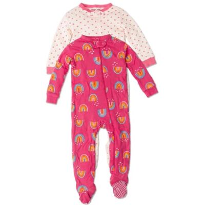 Gerber 2 stuks Footed Footed Pajama's Slaapzakken voor baby's en peuters 0-3 maanden Gerber 2 stuks Footed Footed Pajama's Slaapzakken voor baby's en peuters 0-3 maanden