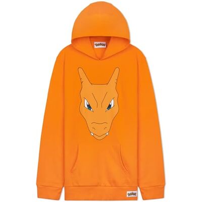 Pokémon Pokemon Sweatshirt met capuchon voor jongens, Pikachu, sweatshirt, kinderen, lang, met kangoeroezak, kleding, jongens, cadeau voor kinderen en tieners, Oranje Charizard, 9-10 jaar 9-10 jaar Pokémon Pokemon Sweatshirt met capuchon voor jongens, Pikachu, sweatshirt, kinderen, lang, met kangoeroezak, kleding, jongens, cadeau voor kinderen en tieners, Oranje Charizard, 9-10 jaar 9-10 jaar