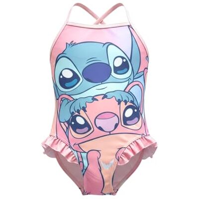 Disney Stitch badpak voor meisjes, motief Stitch Angel en Scrump, eendelig badpak, maten 5 tot 12 jaar 5 ans Disney Stitch badpak voor meisjes, motief Stitch Angel en Scrump, eendelig badpak, maten 5 tot 12 jaar 5 ans