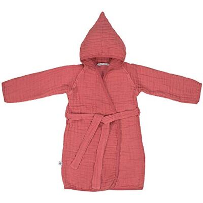 Lässig 1312013611-18 Muslin badjurk roze 12-18 maanden 240 g Lässig 1312013611-18 Muslin badjurk roze 12-18 maanden 240 g