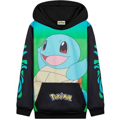 Pokémon Pokemon Sweatshirts met capuchon voor jongens, Pikachu, sweatshirt, kinderen, lang, met kangoeroezak, kleding, jongens, cadeau voor kinderen en tieners, Zwart/Groen Squirtle, 9-10 jaar 9-10 jaar Pokémon Pokemon Sweatshirts met capuchon voor jongens, Pikachu, sweatshirt, kinderen, lang, met kangoeroezak, kleding, jongens, cadeau voor kinderen en tieners, Zwart/Groen Squirtle, 9-10 jaar 9-10 jaar