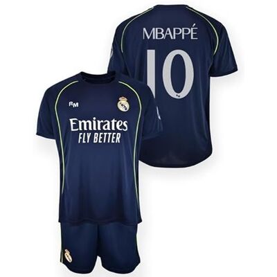 Real Madrid Conjunto Infantil 2a Equipación 25-26 Uniseks kinderhemd Real Madrid Conjunto Infantil 2a Equipación 25-26 Uniseks kinderhemd