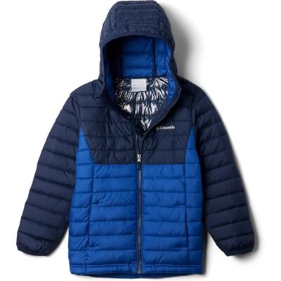 Columbia Powder Lite II gewatteerde jas met capuchon Youth Boys (1 stuk) Columbia Powder Lite II gewatteerde jas met capuchon Youth Boys (1 stuk)