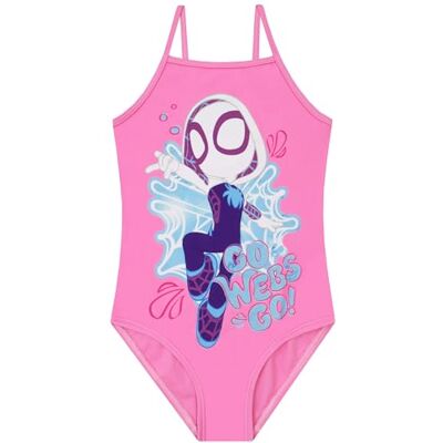 Marvel Badpak voor meisjes, badpak voor kinderen, meisjes, spidey en ongelooflijke vrienden, kinderkleding, Roze, 7-8 jaar 7-8 jaar Marvel Badpak voor meisjes, badpak voor kinderen, meisjes, spidey en ongelooflijke vrienden, kinderkleding, Roze, 7-8 jaar 7-8 jaar