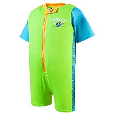 Speedo Baby bedrukt drijvend badpak Leren zwemmen Zwemles Speedo Baby bedrukt drijvend badpak Leren zwemmen Zwemles