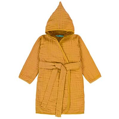 Lässig 1312013837-18 Muslin Mustard badjurk geel 12-18 maanden 240 g Lässig 1312013837-18 Muslin Mustard badjurk geel 12-18 maanden 240 g