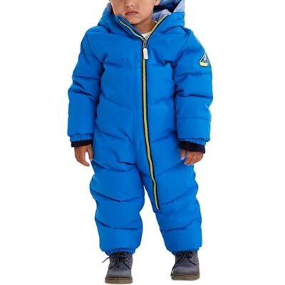 Killtec Twinkly MNS ONPC B Skipak voor kinderen, donspak, sneeuwpak met capuchon, winteroverall met zachte binnenvoering, neonblauw, 110/116 Killtec Twinkly MNS ONPC B Skipak voor kinderen, donspak, sneeuwpak met capuchon, winteroverall met zachte binnenvoering, neonblauw, 110/116