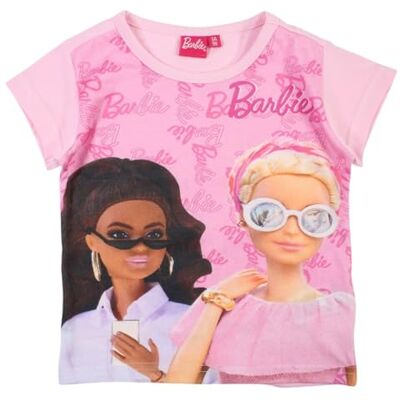Disney Barbie T-shirt voor kinderen, uniseks, 1 stuk Disney Barbie T-shirt voor kinderen, uniseks, 1 stuk