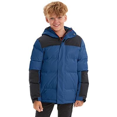 Killtec Gewatteerde jas/outdoorjas met capuchon, jongens, koningsblauw, 164, Koninklijk Killtec Gewatteerde jas/outdoorjas met capuchon, jongens, koningsblauw, 164, Koninklijk